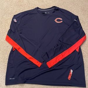 Chicago Bears Nike Dri-Fit Long Sleeve T-Shirt